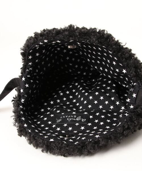 agnes b.（アニエスベー）の「UBR3 E POCHETTE キッズ ポシェット（ショルダーバッグ・キッズ・ブラック・FREE）」の7枚目の写真