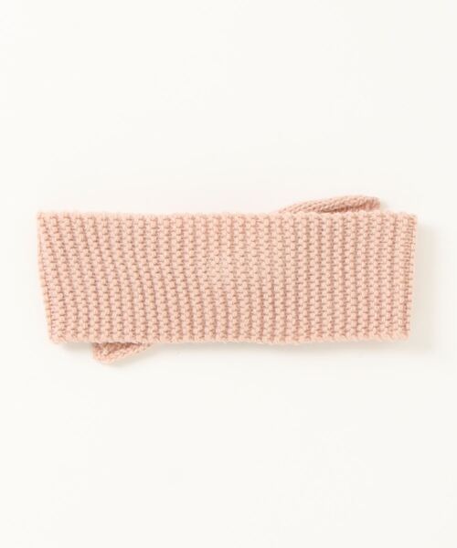 petit main(プティマイン)の「ニットヘアバンド(ヘアバンド・キッズ・ライトピンク/キャメル/アイボリー・FREE)」の8枚目の写真