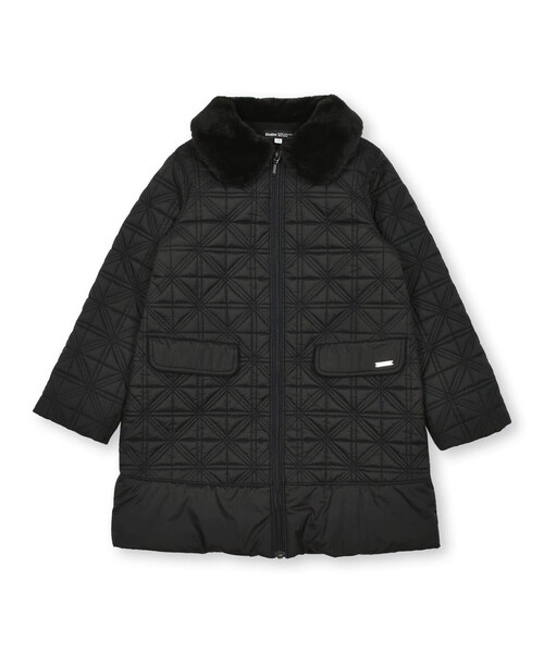 BeBe(ベベ)の「【撥水加工】キルティングタフタロングコート(100~150cm)(その他アウター・キッズ・ブラック/ベージュ・100cm/140cm/130cm/120cm/150cm/110cm)」の12枚目の写真