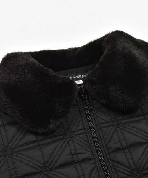 BeBe(ベベ)の「【撥水加工】キルティングタフタロングコート(100~150cm)(その他アウター・キッズ・ブラック/ベージュ・100cm/140cm/130cm/120cm/150cm/110cm)」の14枚目の写真