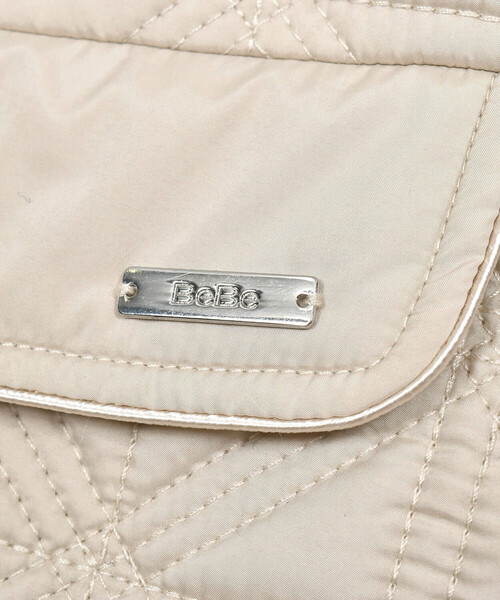 BeBe(ベベ)の「【撥水加工】キルティングタフタロングコート(100~150cm)(その他アウター・キッズ・ブラック/ベージュ・100cm/140cm/130cm/120cm/150cm/110cm)」の21枚目の写真