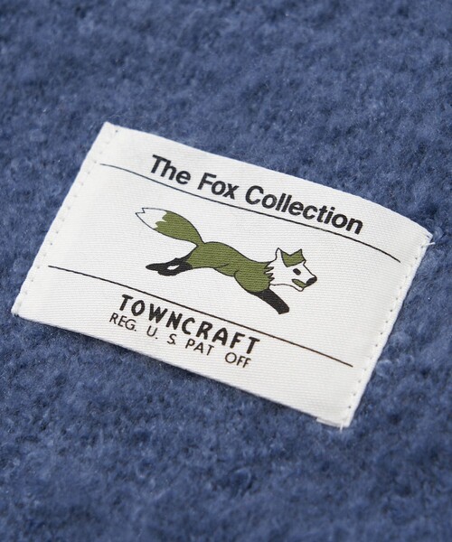 TOWNCRAFT（タウンクラフト）の「TOWN CRAFT/タウンクラフト 別注 ソリッド ボリュームマフラー（マフラー・メンズ・ブラック/ベージュ/グリーン/オレンジ/ブルー/ブラウン・ﾌﾘ-）」の7枚目の写真