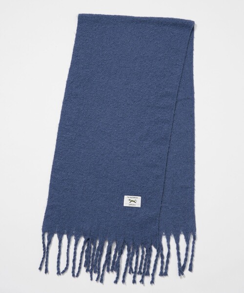 TOWNCRAFT（タウンクラフト）の「TOWN CRAFT/タウンクラフト 別注 ソリッド ボリュームマフラー（マフラー・メンズ・ブラック/ベージュ/グリーン/オレンジ/ブルー/ブラウン・ﾌﾘ-）」の8枚目の写真