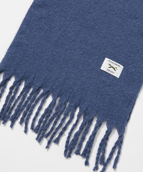 TOWNCRAFT（タウンクラフト）の「TOWN CRAFT/タウンクラフト 別注 ソリッド ボリュームマフラー（マフラー・メンズ・ブラック/ベージュ/グリーン/オレンジ/ブルー/ブラウン・ﾌﾘ-）」の9枚目の写真