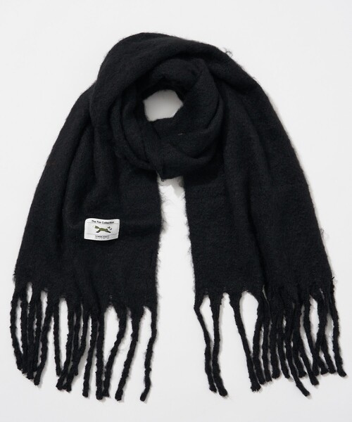 TOWNCRAFT（タウンクラフト）の「TOWN CRAFT/タウンクラフト 別注 ソリッド ボリュームマフラー（マフラー・メンズ・ブラック/ベージュ/グリーン/オレンジ/ブルー/ブラウン・ﾌﾘ-）」の12枚目の写真