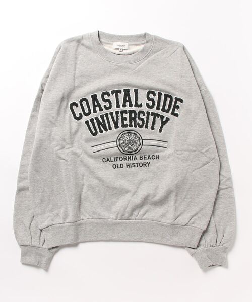 MINDLIBER/マインドリバー】裏毛ビッグシルエットトレーナー