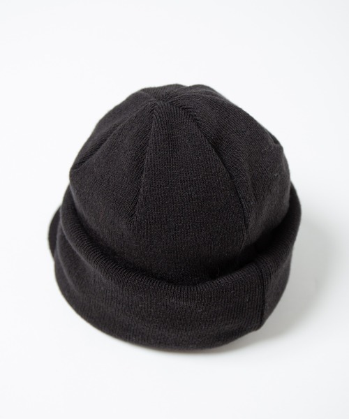 RACAL（ラカル）の「Soft Knit Balaclava Cap / ソフトニット 2way バラクラバ キャップ（ニットキャップ/ビーニー・メンズ・オリーブ/ブラック/カーキ・FREE）」の14枚目の写真