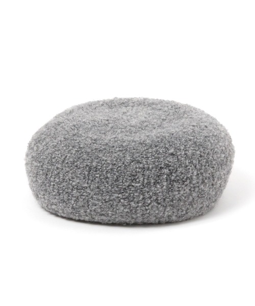 studio CLIP(スタディオクリップ)の「【抗菌防臭】くるくるふんわりベレー帽(ハンチング/ベレー帽・レディース・ブラック/グレー/ベージュ・FREE)」の9枚目の写真