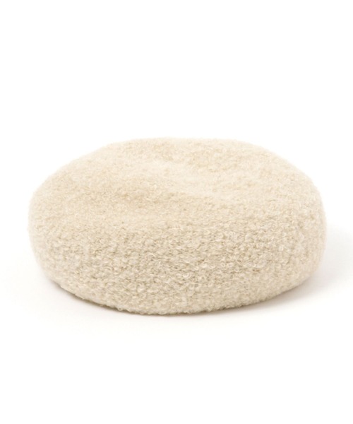 studio CLIP(スタディオクリップ)の「【抗菌防臭】くるくるふんわりベレー帽(ハンチング/ベレー帽・レディース・ブラック/グレー/ベージュ・FREE)」の11枚目の写真