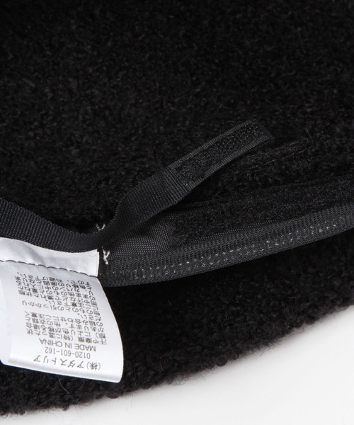 studio CLIP(スタディオクリップ)の「【抗菌防臭】くるくるふんわりベレー帽(ハンチング/ベレー帽・レディース・ブラック/グレー/ベージュ・FREE)」の18枚目の写真