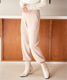MAISON BREEZE | 【MAISON BREEZE】センターラインニットスウェットパンツ KNF049(スウェットパンツ)