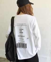 バックプリントルーズロンT