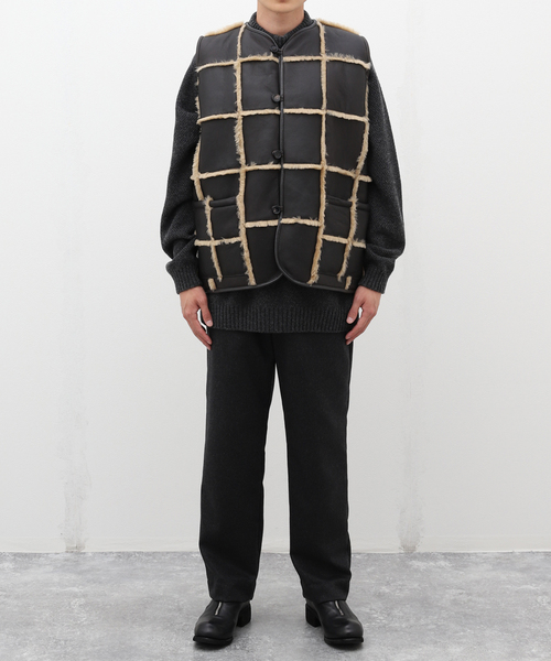 CAWLEY  SHEEPSKIN VEST コーリー ボア ベスト CAWLEY RIVER SHEEPSKIN VEST コーリー ボア ベスト