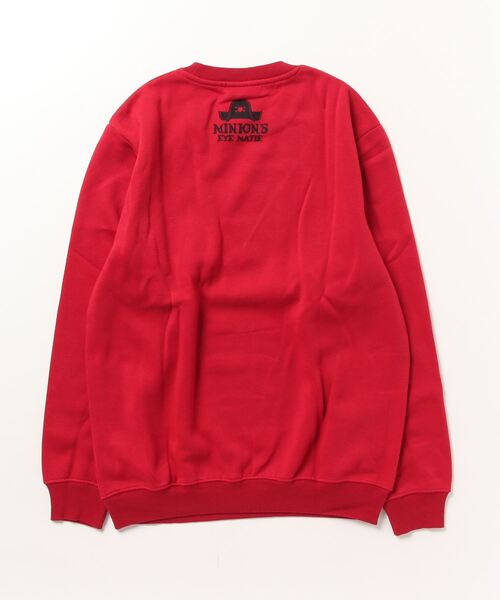 MINIONS（ミニオンズ）の「Minions ミニオンズ/裏起毛 スウェット トレーナー（スウェット・レディース・イエロー系その他/イエロー/レッド/オートミール/ホワイト系その他/ブラック系その他/ネイビー/ブラック・LL/M/L）」の10枚目の写真