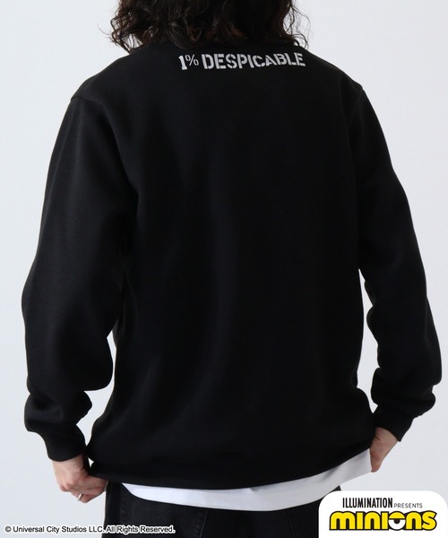 MINIONS（ミニオンズ）の「Minions ミニオンズ/裏起毛 スウェット トレーナー（スウェット・レディース・イエロー系その他/イエロー/レッド/オートミール/ホワイト系その他/ブラック系その他/ネイビー/ブラック・LL/M/L）」の18枚目の写真
