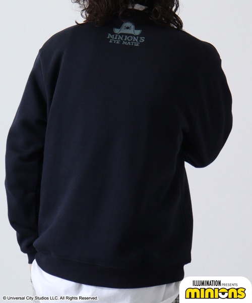 MINIONS（ミニオンズ）の「Minions ミニオンズ/裏起毛 スウェット トレーナー（スウェット・レディース・イエロー系その他/イエロー/レッド/オートミール/ホワイト系その他/ブラック系その他/ネイビー/ブラック・LL/M/L）」の19枚目の写真