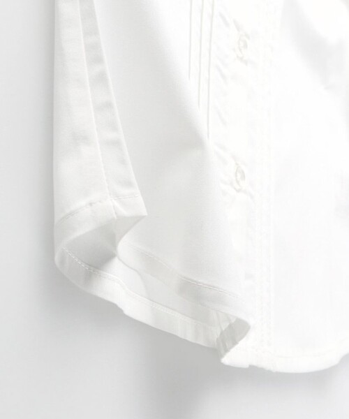 BRANSHES（ブランシェス）の「【フォーマル】ポプリンブラウス（シャツ/ブラウス・キッズ・オフホワイト・130/110/120）」の7枚目の写真