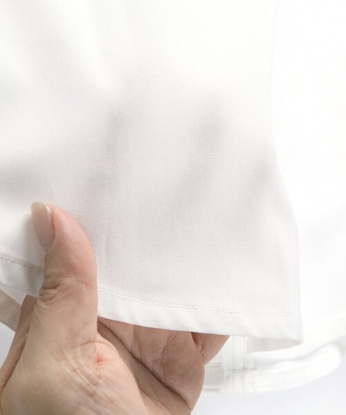 BRANSHES（ブランシェス）の「【フォーマル】ポプリンブラウス（シャツ/ブラウス・キッズ・オフホワイト・130/110/120）」の11枚目の写真