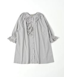 A BOND | コットンリネンフリルワンピース（100～150cm）(ワンピース)