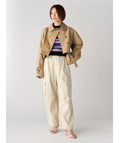 値下げ！新品！LILY BROWN★ランダムラメボーダーニットプルオーバー LILY BROWN（リリーブラウン）の「ランダムラメボーダーニットプル