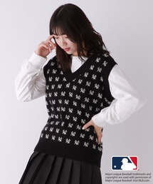 repipi armario（レピピ アルマリオ）の「【MLB】ソウガラニットベスト（ベスト・キッズ）」