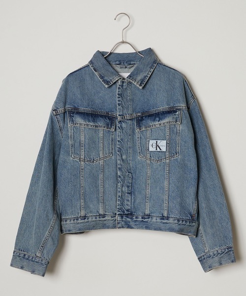 Calvin Klein（カルバン・クライン）の「Calvin Klein/カルバンクライン デニム ジャケット（デニムジャケット・メンズ・ブルー・M/L/XL）」の4枚目の写真