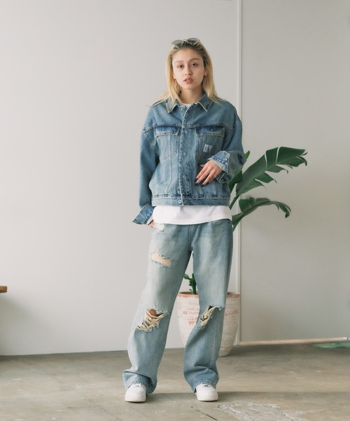 Calvin Klein（カルバン・クライン）の「Calvin Klein/カルバンクライン デニム ジャケット（デニムジャケット・メンズ・ブルー・M/L/XL）」の12枚目の写真