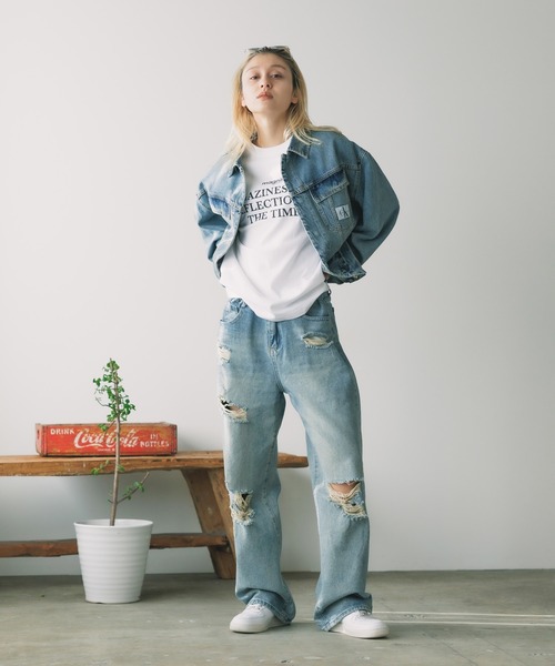 Calvin Klein（カルバン・クライン）の「Calvin Klein/カルバンクライン デニム ジャケット（デニムジャケット・メンズ・ブルー・M/L/XL）」の11枚目の写真