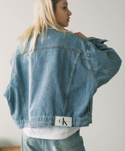 Calvin Klein（カルバン・クライン）の「Calvin Klein/カルバンクライン デニム ジャケット（デニムジャケット・メンズ・ブルー・M/L/XL）」の13枚目の写真