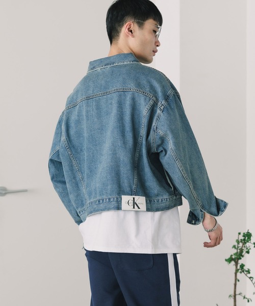 Calvin Klein（カルバン・クライン）の「Calvin Klein/カルバンクライン デニム ジャケット（デニムジャケット・メンズ・ブルー・M/L/XL）」の18枚目の写真