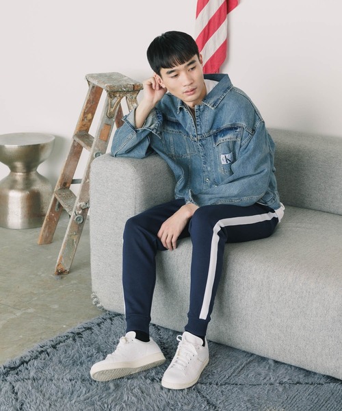 Calvin Klein（カルバン・クライン）の「Calvin Klein/カルバンクライン デニム ジャケット（デニムジャケット・メンズ・ブルー・M/L/XL）」の16枚目の写真