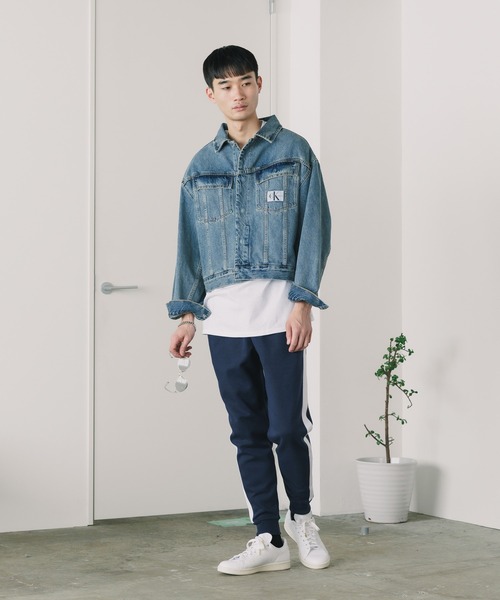 Calvin Klein（カルバン・クライン）の「Calvin Klein/カルバンクライン デニム ジャケット（デニムジャケット・メンズ・ブルー・M/L/XL）」の17枚目の写真