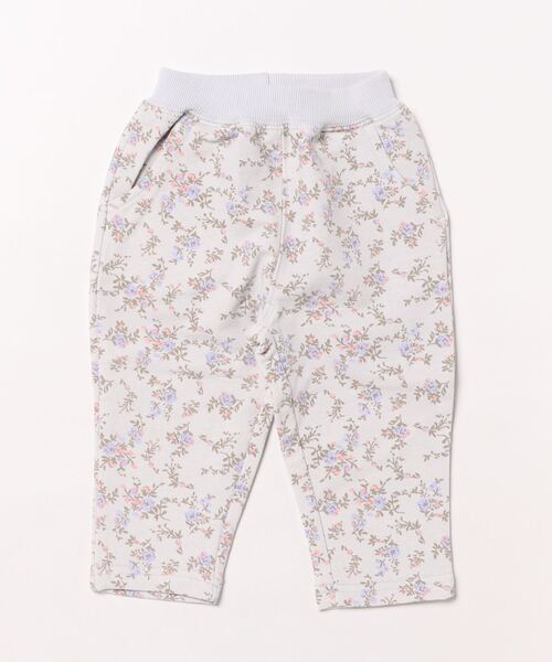 Crescent（クレッセント）の「無地・総柄ミニ裏毛長パンツ（その他パンツ・キッズ・ブラック/ラベンダー/ネイビー/その他1/グレー・80/90/120/100/110/130）」の4枚目の写真