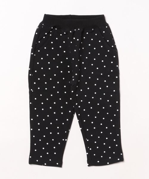 Crescent（クレッセント）の「無地・総柄ミニ裏毛長パンツ（その他パンツ・キッズ・ブラック/ラベンダー/ネイビー/その他1/グレー・80/90/120/100/110/130）」の5枚目の写真