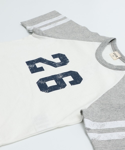 chil2（チルツー）の「綿100％ プリント ラグラン半袖Tシャツ（Tシャツ/カットソー・キッズ・F/E/D/C/J/H/A/I/G/B・80ｃｍ/110cm/100cm/90cm/140cm/130cm/120cm）」の15枚目の写真