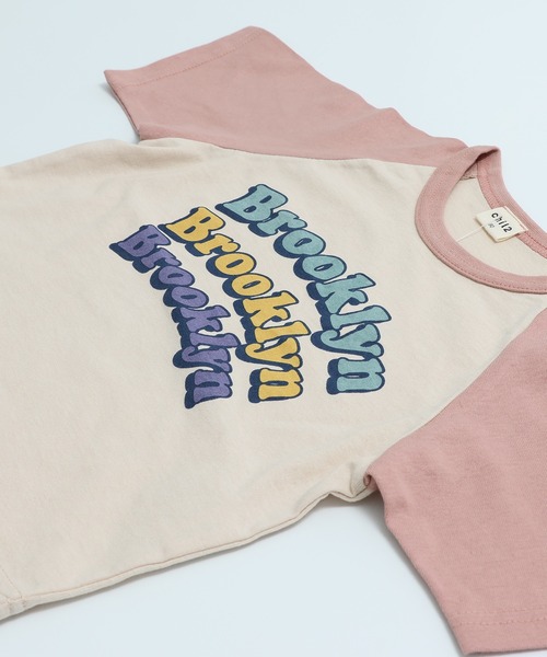 chil2（チルツー）の「綿100％ プリント ラグラン半袖Tシャツ（Tシャツ/カットソー・キッズ・F/E/D/C/J/H/A/I/G/B・80ｃｍ/110cm/100cm/90cm/140cm/130cm/120cm）」の19枚目の写真