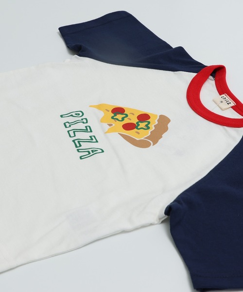 chil2（チルツー）の「綿100％ プリント ラグラン半袖Tシャツ（Tシャツ/カットソー・キッズ・F/E/D/C/J/H/A/I/G/B・80ｃｍ/110cm/100cm/90cm/140cm/130cm/120cm）」の12枚目の写真