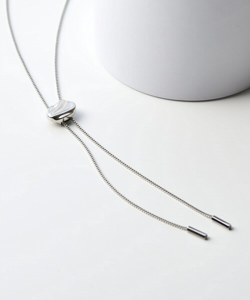 tk.TAKEO KIKUCHI（ティーケータケオキクチ）の「◆メタルループタイネックレス（ネックレス・メンズ・ライトグレー/ブラック/シルバー/ブラック系/ブラック系1/ブラック系2/ブラック系3/ブラック系4/ブラック系5/ブラック系6/ブラック系7/ブラック系8/ライトグレー系/シルバー系/シルバー系1/シルバー系2/シルバー系3/シルバー系4/シルバー系5/シルバー系6/シルバー系7/シルバー系8/ゴールド系/ゴールド系1/ゴールド系2/ゴールド系3/ゴールド系5/ゴールド系6/ゴールド系7/ゴールド系8・00）」の20枚目の写真