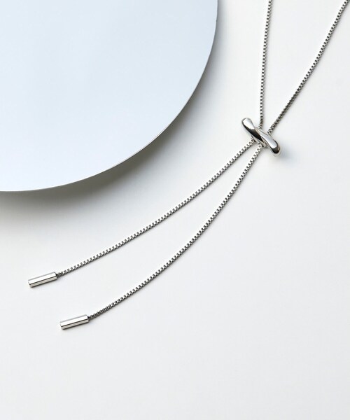 tk.TAKEO KIKUCHI（ティーケータケオキクチ）の「◆メタルループタイネックレス（ネックレス・メンズ・ライトグレー/ブラック/シルバー/ブラック系/ブラック系1/ブラック系2/ブラック系3/ブラック系4/ブラック系5/ブラック系6/ブラック系7/ブラック系8/ライトグレー系/シルバー系/シルバー系1/シルバー系2/シルバー系3/シルバー系4/シルバー系5/シルバー系6/シルバー系7/シルバー系8/ゴールド系/ゴールド系1/ゴールド系2/ゴールド系3/ゴールド系5/ゴールド系6/ゴールド系7/ゴールド系8・00）」の22枚目の写真