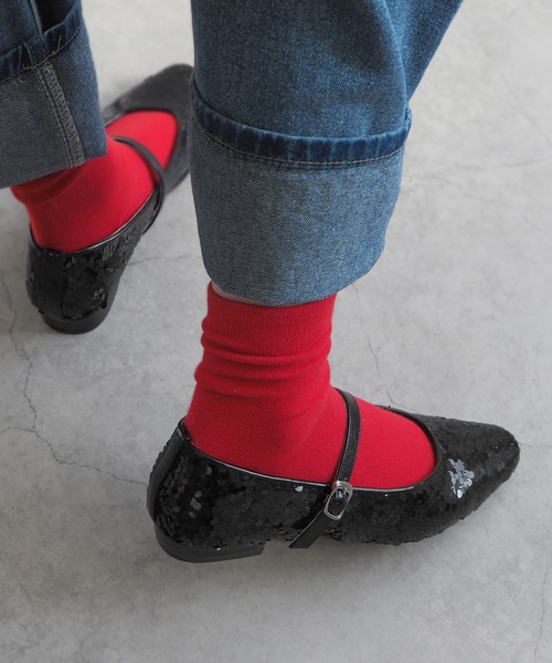 minia（ミニア）の「スパンコールメリージェーンパンプス（パンプス・レディース・ブラック/シルバー/アイボリー・LL/S/M/L）」の20枚目の写真