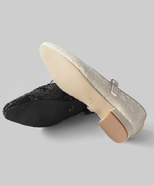 minia（ミニア）の「スパンコールメリージェーンパンプス（パンプス・レディース・ブラック/シルバー/アイボリー・LL/S/M/L）」の8枚目の写真