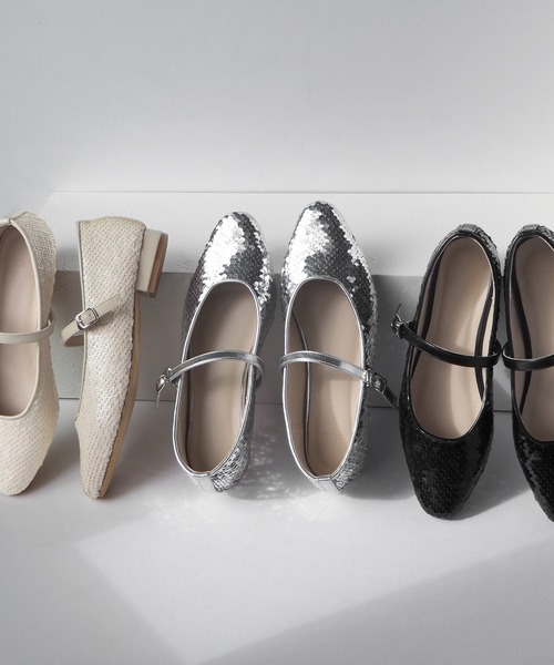 スパンコールモデル♪【CHANEL】メリージェーン パンプス 中古・古着通販】CHANEL (シャネル) メリージェーンパンプス