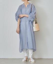 BEARDSLEY | 先染めビッグシアーシャツワンピース(ワンピース)