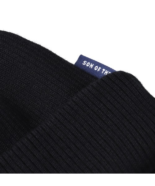 SON OF THE CHEESE（サノバチーズ）の「【SON OF THE CHEESE（サノバチーズ）】C100 Knit Cap（ニットキャップ/ビーニー・メンズ・レッド/グリーン/イエロー/ブラック・FREE）」の6枚目の写真
