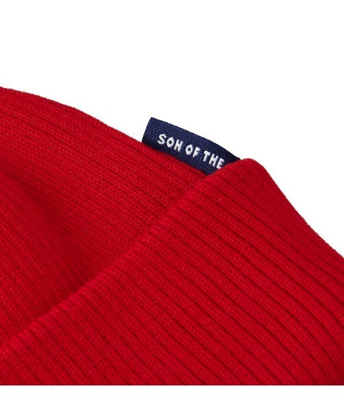 SON OF THE CHEESE（サノバチーズ）の「【SON OF THE CHEESE（サノバチーズ）】C100 Knit Cap（ニットキャップ/ビーニー・メンズ・レッド/グリーン/イエロー/ブラック・FREE）」の12枚目の写真
