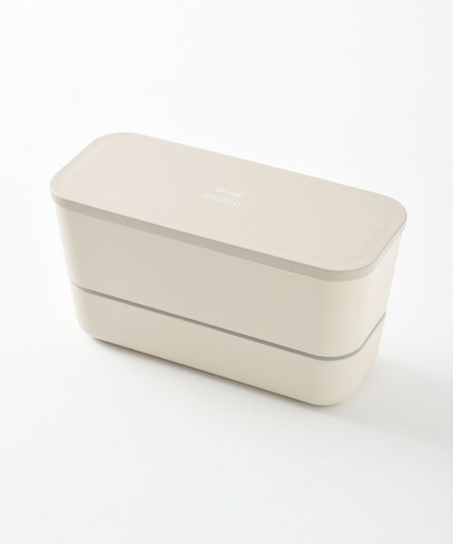 山中塗バイカラー2段ランチボックス（お弁当箱）｜BRUNO（ブルーノ）の