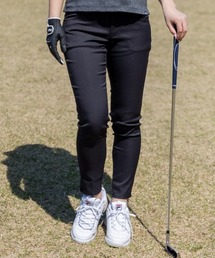 【FILA GOLF/フィラゴルフ】レディースロングパンツ ゴルフ 9分丈 吸汗速乾 撥水加工 ストレッチ