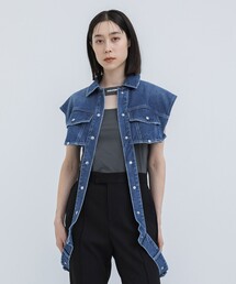 HOUGA（ホウガ）の「【HOUGA/ホウガ】jean jacket（デニム