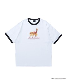 HP GRAPHIC RINGER S/S TEE/マジカル クリーチャーズ グラフィックフォトプリント リンガーTシャツ 半袖 ハリー・ポッター