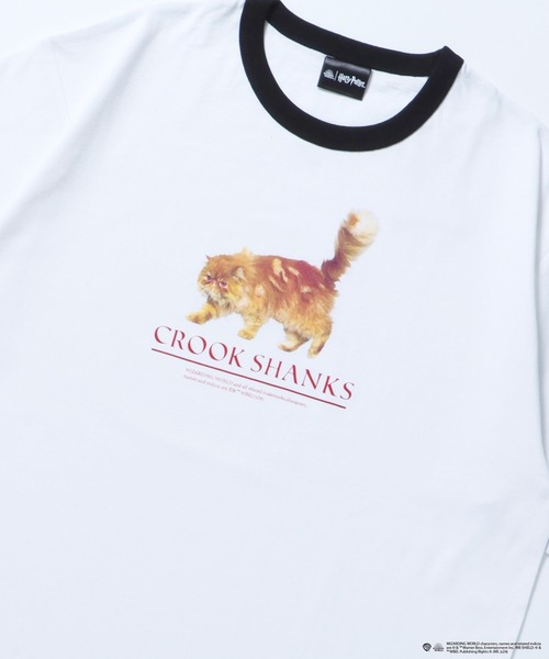 Salong hameu(サロン ハミュー)の「HP GRAPHIC RINGER S/S TEE/マジカル クリーチャーズ グラフィックフォトプリント リンガーTシャツ 半袖 ハリー・ポッター(Tシャツ/カットソー・メンズ・ブラック/ホワイト/アッシュグレー・L/M)」の8枚目の写真